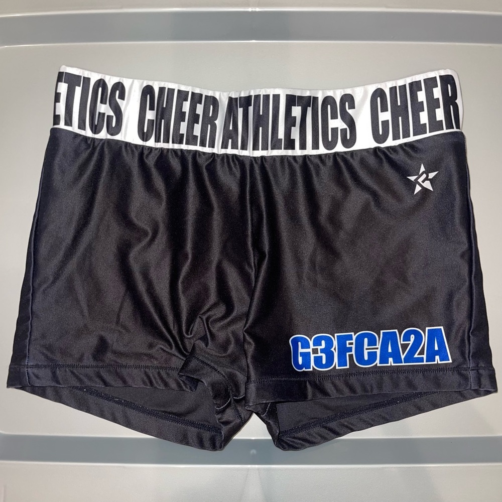 Cheer Athletics Clawburst practice wear shorts